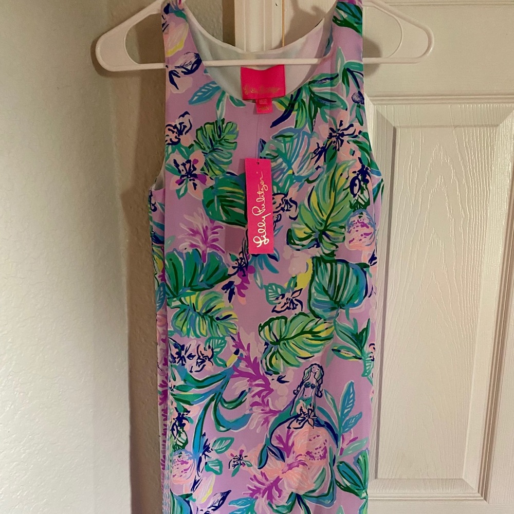 lilly pulitzer mermaid in the shade dress